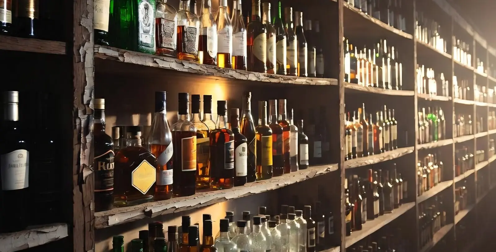 Bourbon and the back bar